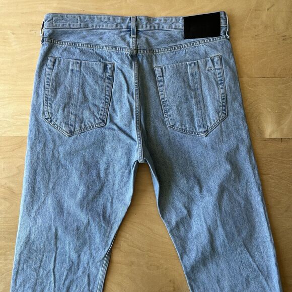 Rag & Bone Jeans 38 Blue Medium Wash New York Heavy Casual Streetwear - Picture 6 of 8